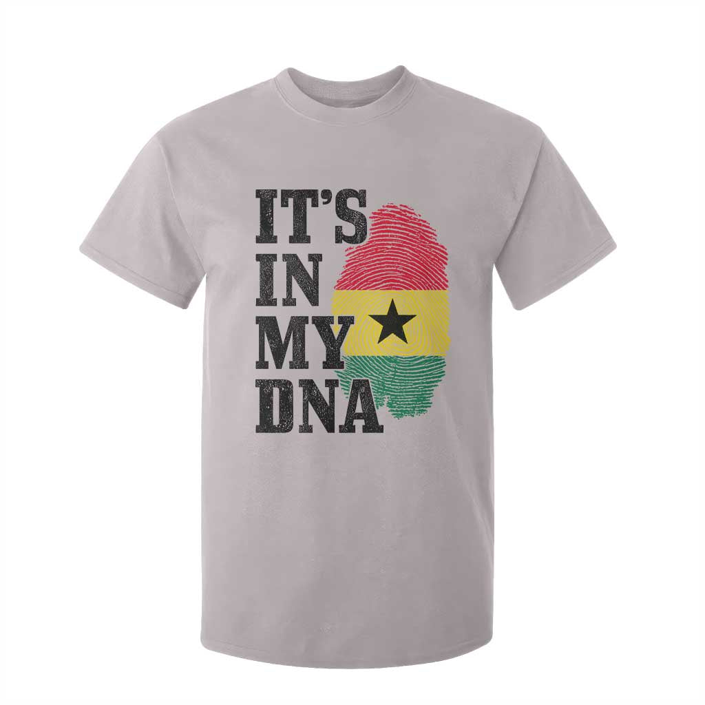Its In My DNA Ghana T Shirt For Kid Fingerprint Flag Proud Ghanaian Heritage Ghanese Roots