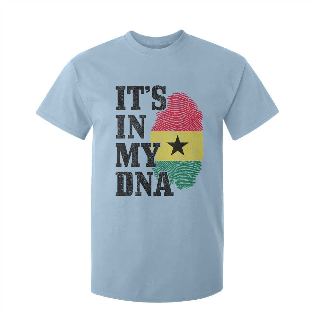 Its In My DNA Ghana T Shirt For Kid Fingerprint Flag Proud Ghanaian Heritage Ghanese Roots