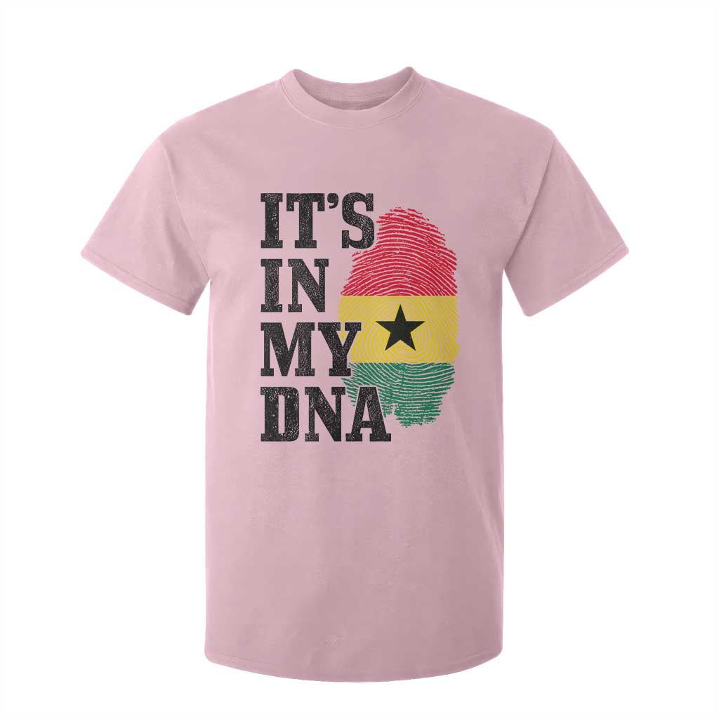 Its In My DNA Ghana T Shirt For Kid Fingerprint Flag Proud Ghanaian Heritage Ghanese Roots