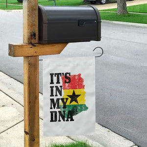 Its In My DNA Ghana Garden Flag Proud Ghanaian Heritage Ghanese Roots Vintage Ghana Map Flag