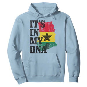Its In My DNA Ghana Hoodie Proud Ghanaian Heritage Ghanese Roots Vintage Ghana Map Flag