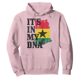 Its In My DNA Ghana Hoodie Proud Ghanaian Heritage Ghanese Roots Vintage Ghana Map Flag