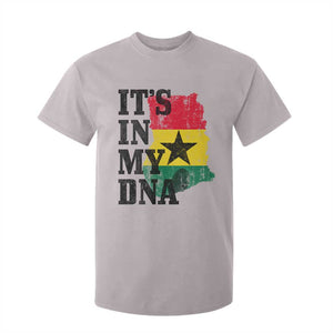 Its In My DNA Ghana T Shirt For Kid Proud Ghanaian Heritage Ghanese Roots Vintage Ghana Map Flag
