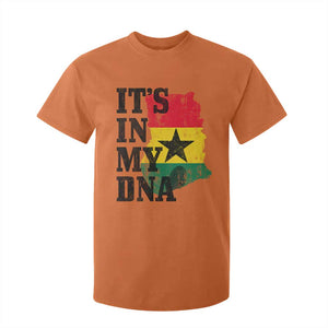Its In My DNA Ghana T Shirt For Kid Proud Ghanaian Heritage Ghanese Roots Vintage Ghana Map Flag