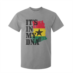 Its In My DNA Ghana T Shirt For Kid Proud Ghanaian Heritage Ghanese Roots Vintage Ghana Map Flag