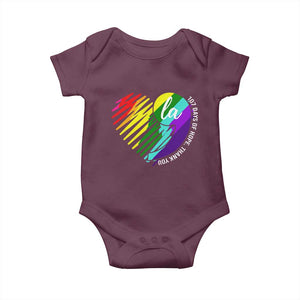 107 Days of Hope Thank You Kamala Baby Onesie Comma La TS10 Maroon Print Your Wear