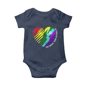 107 Days of Hope Thank You Kamala Baby Onesie Comma La TS10 Navy Print Your Wear