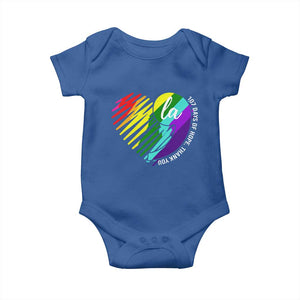107 Days of Hope Thank You Kamala Baby Onesie Comma La TS10 Royal Blue Print Your Wear