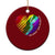 107 Days of Hope Thank You Kamala Ceramic Ornament Comma La TS10 1pc Red Print Your Wear