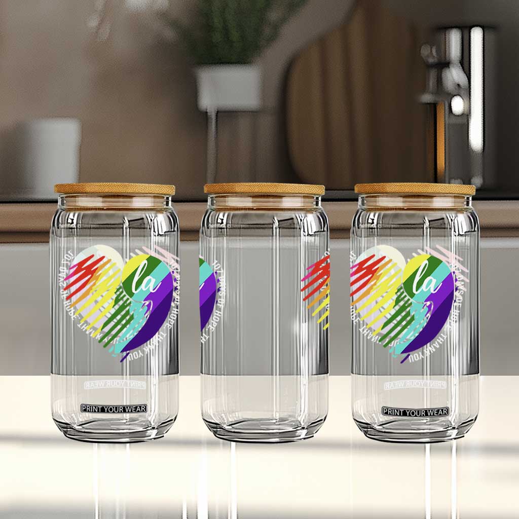 107 Days of Hope Thank You Kamala Glass Can Comma La TS10 Print Your Wear