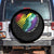 107 Days of Hope Thank You Kamala Spare Tire Cover Comma La TS10 No hole Black Print Your Wear