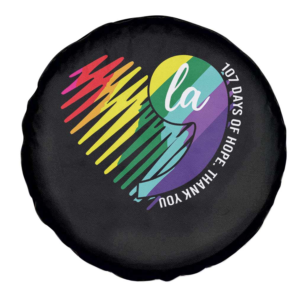 107 Days of Hope Thank You Kamala Spare Tire Cover Comma La TS10 Print Your Wear