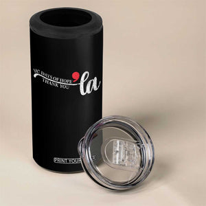 107 Days of Hope Thank You Kamala 4 in 1 Can Cooler Tumbler Retro Comma La Kamala Harris 2025 TS10 Print Your Wear