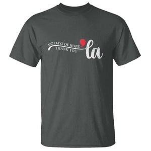 107 Days of Hope Thank You Kamala T Shirt Retro Comma La Kamala Harris 2025 TS10 Dark Heather Print Your Wear