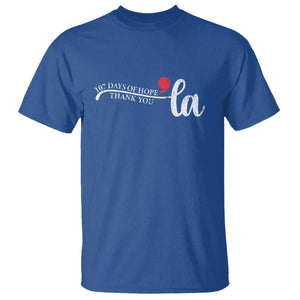 107 Days of Hope Thank You Kamala T Shirt Retro Comma La Kamala Harris 2025 TS10 Royal Blue Print Your Wear