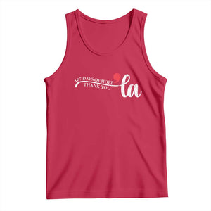 107 Days of Hope Thank You Kamala Tank Top Retro Comma La Kamala Harris 2025 TS10 Red Print Your Wear