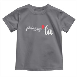 107 Days of Hope Thank You Kamala Toddler T Shirt Retro Comma La Kamala Harris 2025 TS10 Charcoal Print Your Wear