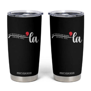 107 Days of Hope Thank You Kamala Tumbler Cup Retro Comma La Kamala Harris 2025 TS10 Black Print Your Wear