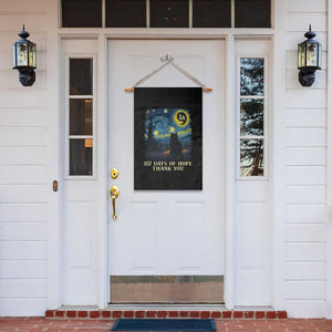 107 Days of Hope Thank You Kamala Garden Flag Cat Starry Night Van Gogh Comma La Harris TS10 Print Your Wear