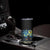 107 Days of Hope Thank You Kamala Skinny Tumbler Cat Starry Night Van Gogh Comma La Harris TS10 Print Your Wear