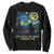 107 Days of Hope Thank You Kamala Sweatshirt Cat Starry Night Van Gogh Comma La Harris TS10 Black Print Your Wear