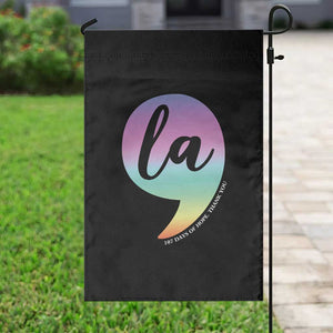 107 Days of Hope Thank You Kamala Garden Flag Comma La Kamala Harris TS10 Print Your Wear