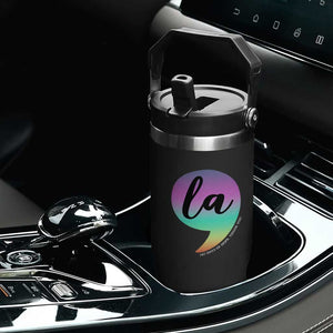 107 Days of Hope Thank You Kamala Flip Straw Tumbler Comma La Kamala Harris TS10 Print Your Wear