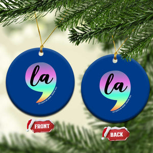107 Days of Hope Thank You Kamala Ceramic Ornament Comma La Kamala Harris TS10 1pc Blue Print Your Wear