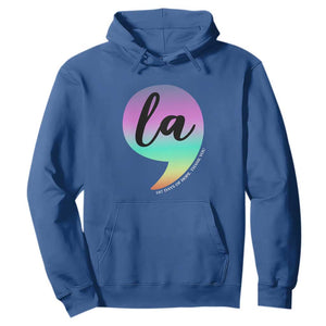 107 Days of Hope Thank You Kamala Hoodie Comma La Kamala Harris TS10 Royal Blue Print Your Wear