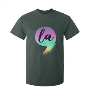 107 Days of Hope Thank You Kamala T Shirt For Kid Comma La Kamala Harris TS10 Dark Forest Green Print Your Wear