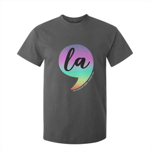 107 Days of Hope Thank You Kamala T Shirt For Kid Comma La Kamala Harris TS10 Dark Heather Print Your Wear