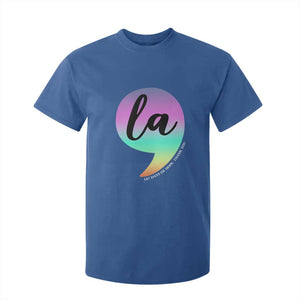 107 Days of Hope Thank You Kamala T Shirt For Kid Comma La Kamala Harris TS10 Royal Blue Print Your Wear