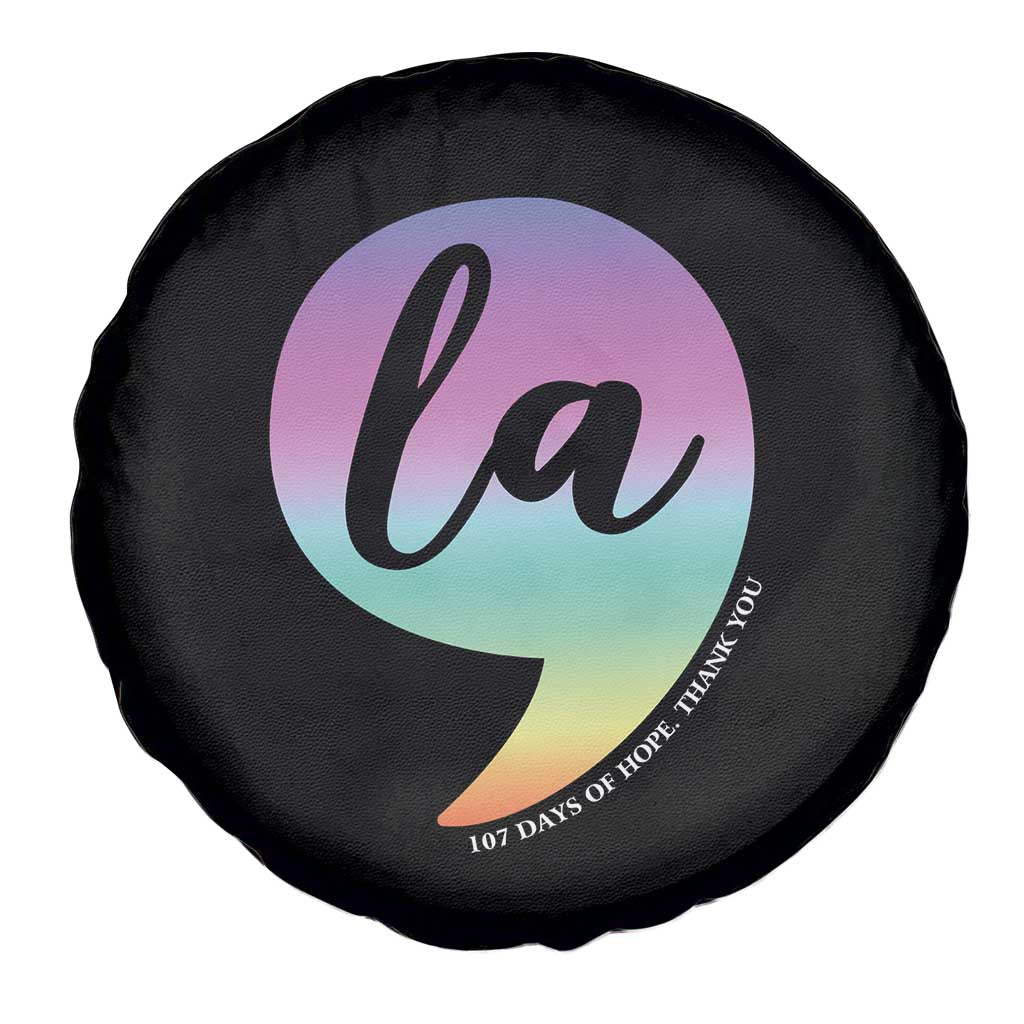 107 Days of Hope Thank You Kamala Spare Tire Cover Comma La Kamala Harris TS10 Print Your Wear