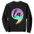107 Days of Hope Thank You Kamala Sweatshirt Comma La Kamala Harris TS10 Black Print Your Wear