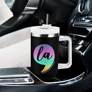 107 Days of Hope Thank You Kamala Tumbler With Handle Comma La Kamala Harris TS10 Print Your Wear