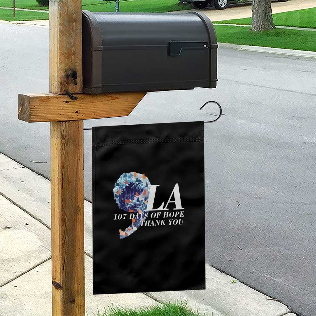 107 Days of Hope Thank You Kamala Garden Flag The Great Wave Kanagawa Japanese Cat TS10 Print Your Wear