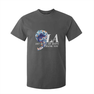 107 Days of Hope Thank You Kamala T Shirt For Kid The Great Wave Kanagawa Japanese Cat TS10 Dark Heather Print Your Wear
