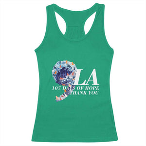 107 Days of Hope Thank You Kamala Racerback Tank Top The Great Wave Kanagawa Japanese Cat TS10 Irish Green Print Your Wear
