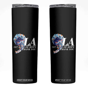 107 Days of Hope Thank You Kamala Skinny Tumbler The Great Wave Kanagawa Japanese Cat TS10 Black Print Your Wear
