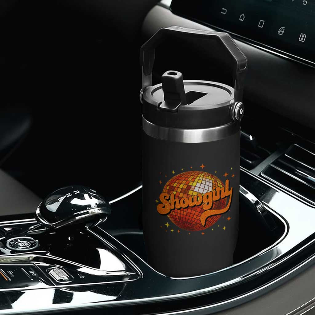 Showgirl Flip Straw Tumbler Orange Show Girl Concert Country Music Fan Gift TS10 Print Your Wear