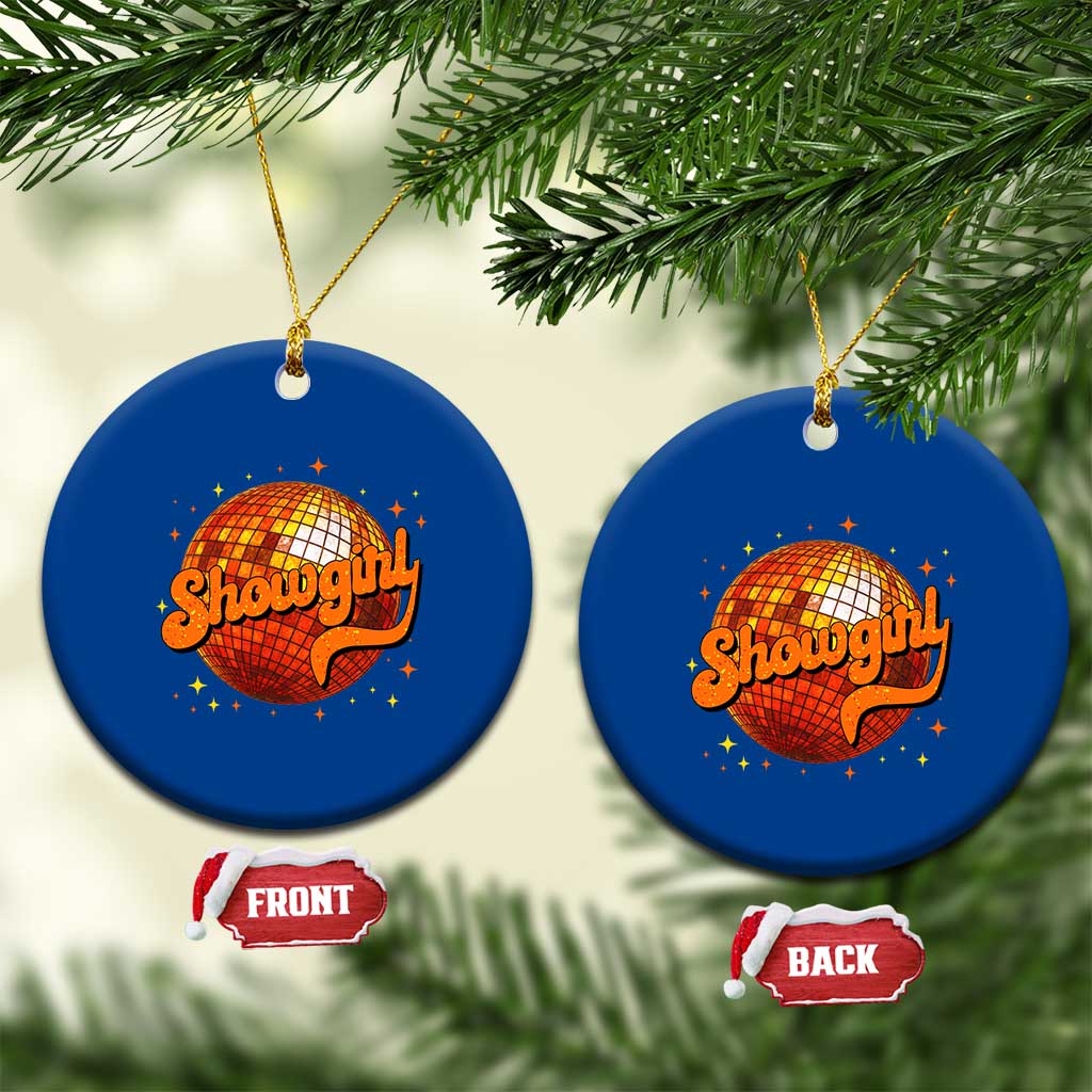 Showgirl Ceramic Ornament Orange Show Girl Concert Country Music Fan Gift TS10 1pc Blue Print Your Wear