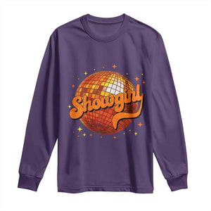 Showgirl Long Sleeve Shirt Orange Show Girl Concert Country Music Fan Gift TS10 Purple Print Your Wear