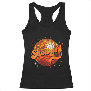 Showgirl Racerback Tank Top Orange Show Girl Concert Country Music Fan Gift TS10 Black Print Your Wear