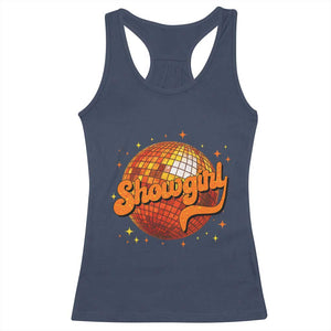 Showgirl Racerback Tank Top Orange Show Girl Concert Country Music Fan Gift TS10 Navy Print Your Wear