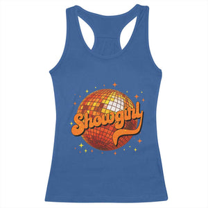 Showgirl Racerback Tank Top Orange Show Girl Concert Country Music Fan Gift TS10 Royal Blue Print Your Wear