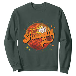 Showgirl Sweatshirt Orange Show Girl Concert Country Music Fan Gift TS10 Dark Forest Green Print Your Wear