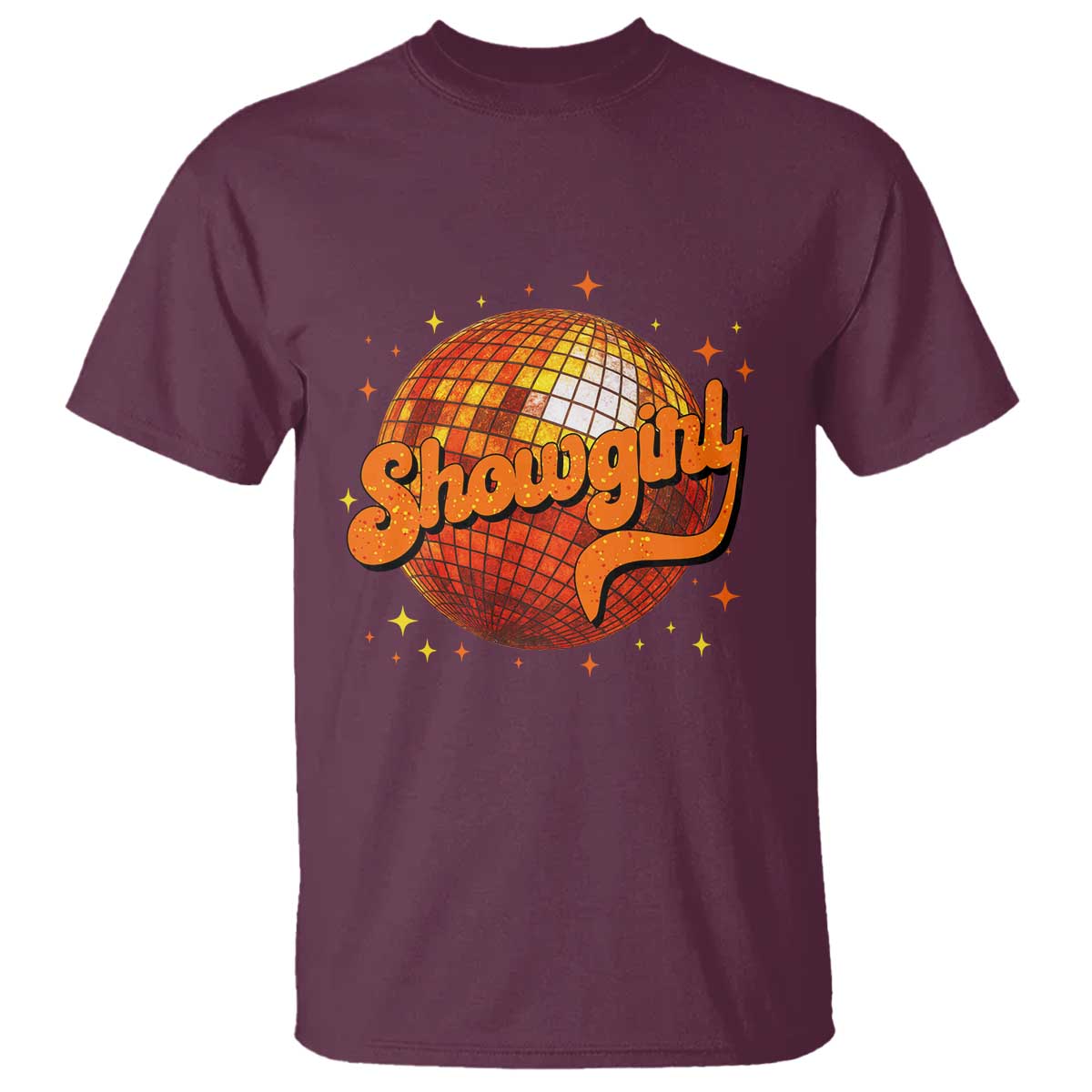 Showgirl T Shirt Orange Show Girl Concert Country Music Fan Gift TS10 Maroon Print Your Wear