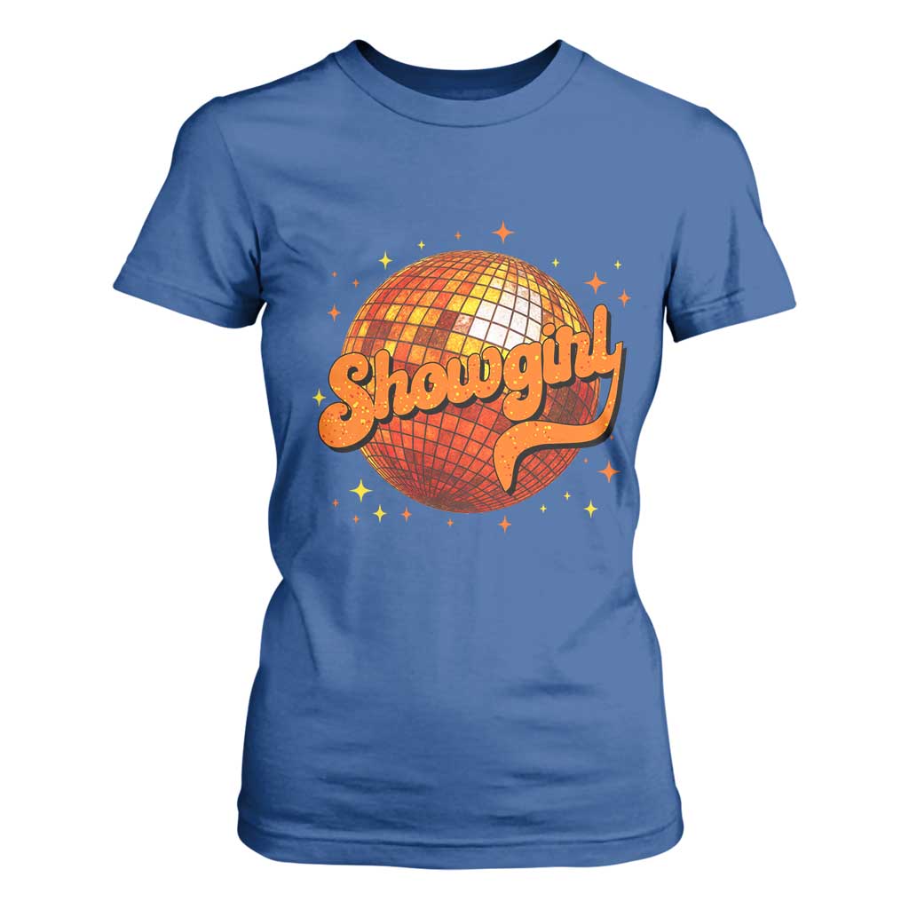 Showgirl T Shirt For Women Orange Show Girl Concert Country Music Fan Gift TS10 Royal Blue Print Your Wear