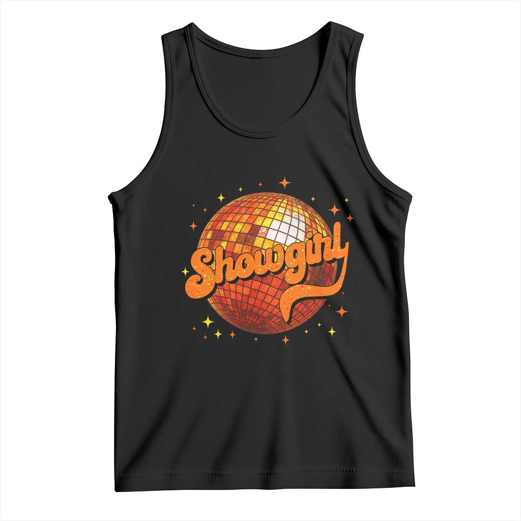 Showgirl Tank Top Orange Show Girl Concert Country Music Fan Gift TS10 Black Print Your Wear