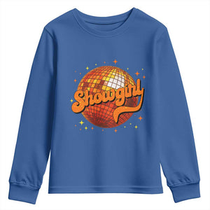 Showgirl Youth Sweatshirt Orange Show Girl Concert Country Music Fan Gift TS10 Royal Blue Print Your Wear